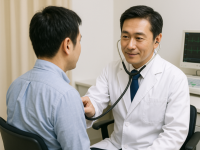 内科診療の様子