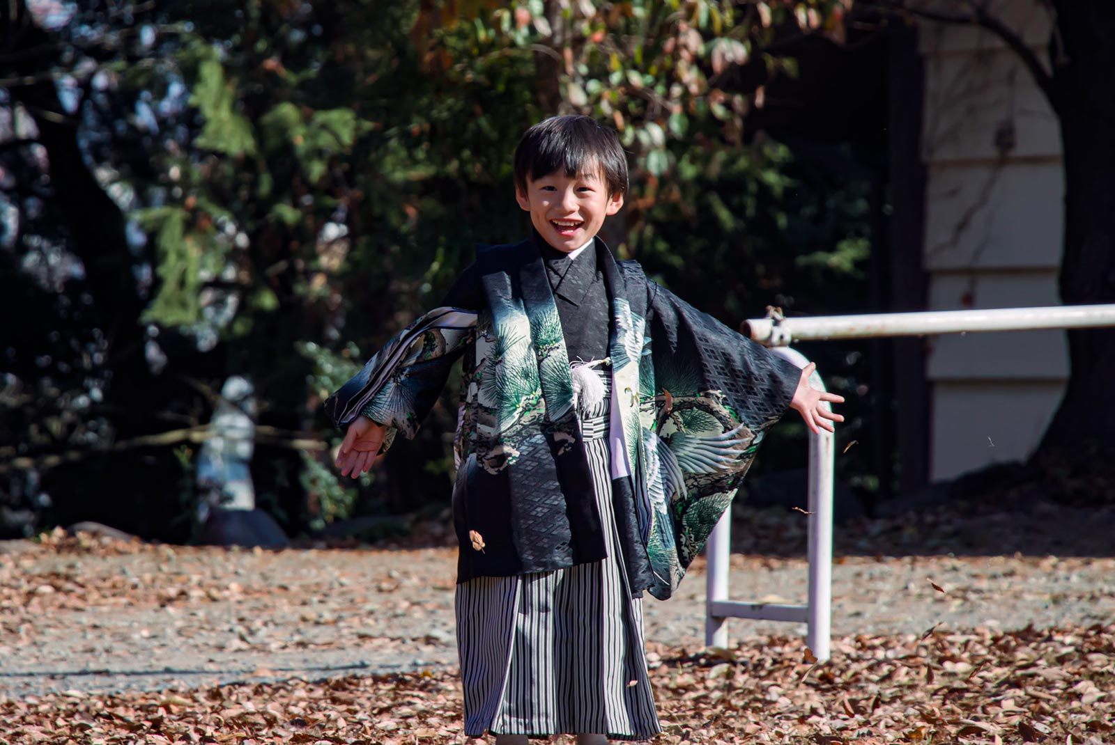 七五三・袴の男の子